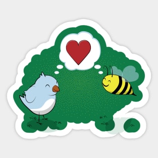 More Birds and Bees Sticker